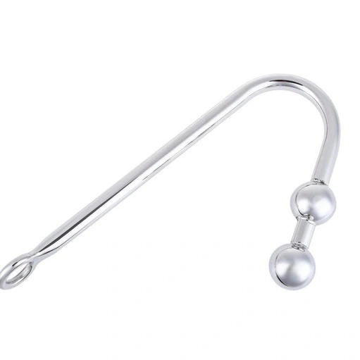 Balls Steel Anal Stainless Pleasurable 4417 Hook Two 1110